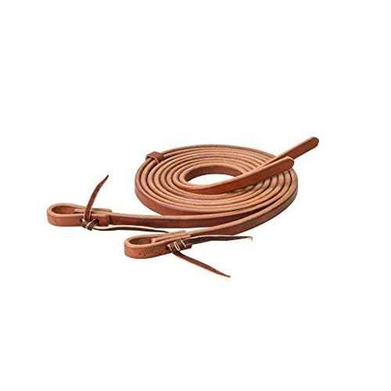 Weaver Leather Extra Heavy Harness Split Reins, Canyon Rose, 5/8" x 7'