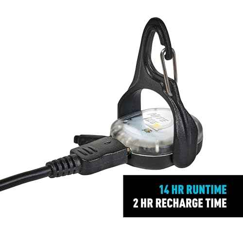 Nite Ize Moonlit Rechargeable Micro Lantern - Portable Mini Lantern for Camping Accessories & Hiking Gear - Features Carabiner Clip with a Weather-Resistant Design