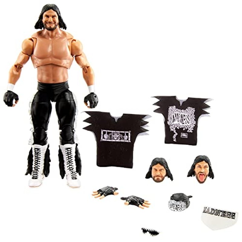 WWE Ultimate Edition Premium Articulated Action Figure Exclusive Collection + Sticker (Macho Man Randy Savage (NWO))