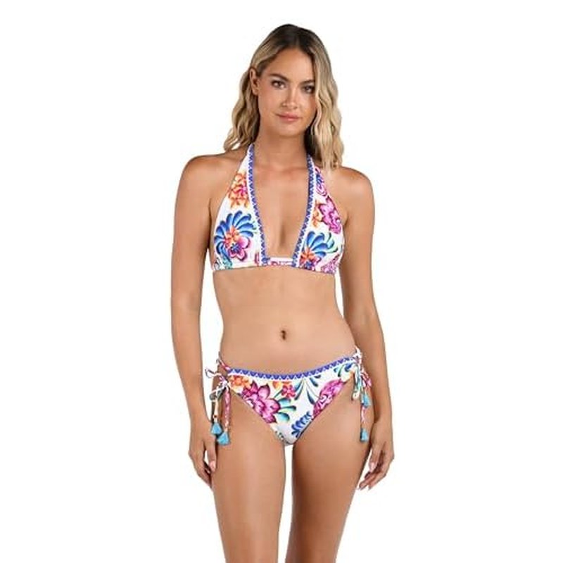 La Blanca Women's Halter Bikini Swimsuit Top
