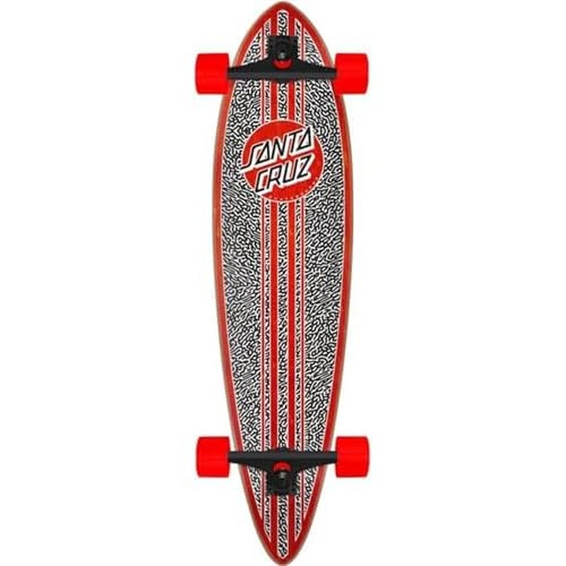 Santa Cruz Amoeba Dot Pintail Cruiser Longboard Complete 9.58" x 39"