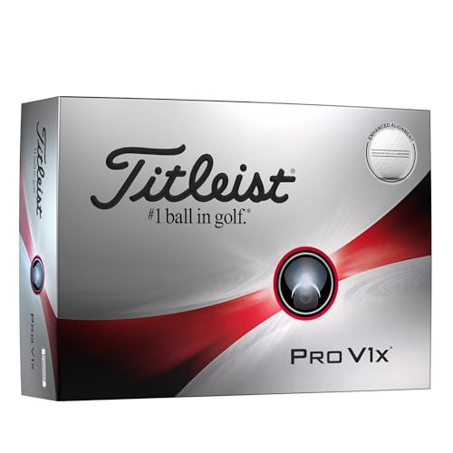 Titleist Pro V1x One Dozen Enhanced Alignment Golf Balls