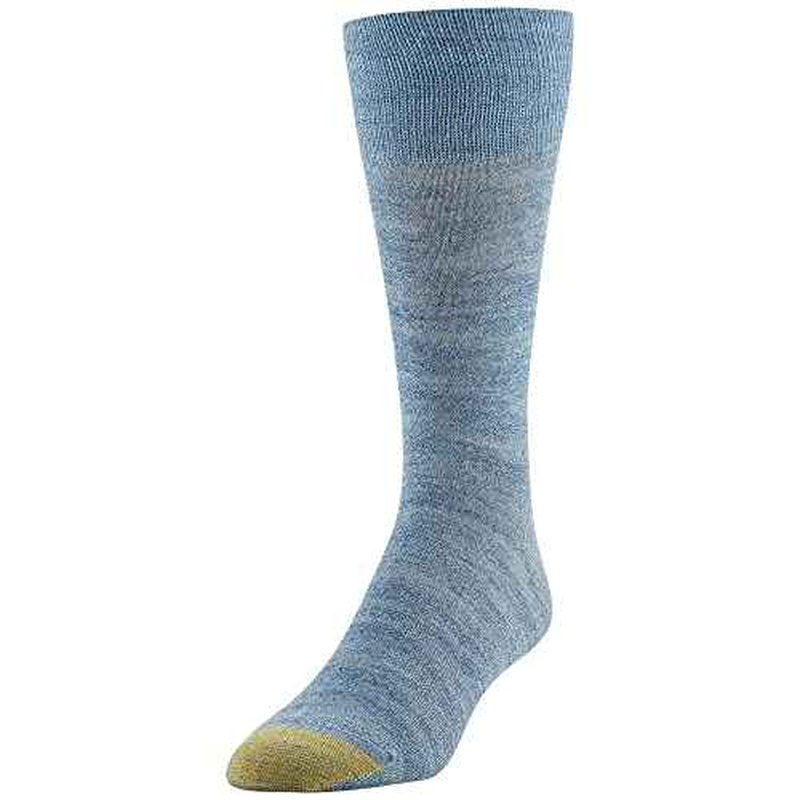 GOLDTOE Men's Cambridge Crew Socks, 6-Pairs