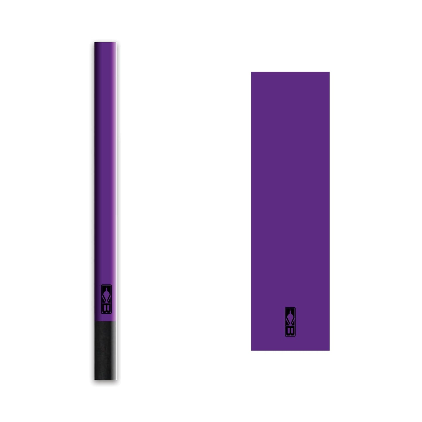 Bohning Solid Wraps Purple Standard Arrow Wrap, 12pk, 4"