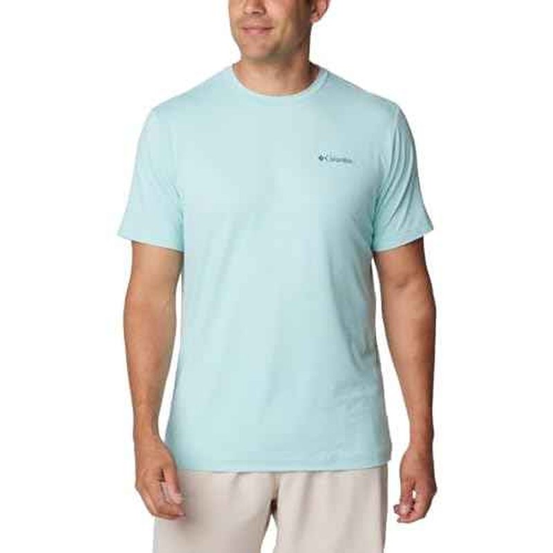 Columbia Mens Kwick Hike Back Graphic Short Sleeve Tee