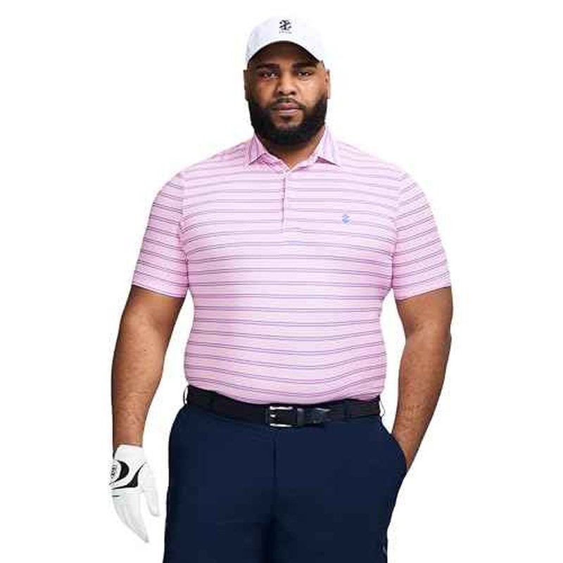 IZOD Mens Big and Tall Swingflex Elite Short Sleeve Golf Polo