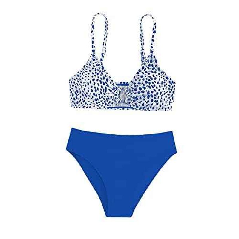 SOLY HUX Girl's Floral Print Bikini Bathing Suits 2 Piece Swimsuits