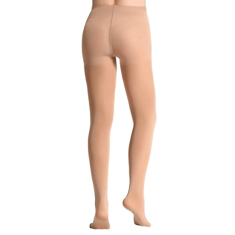 20-30 mmHg Women Compression Pantyhose,Closed Toe Medical Compression Stockings,Waist High Opaque Compression Tights for Varicose Veins,DVT,Graduated Compression Panty Hose for Teacher,2 Pairs-XL