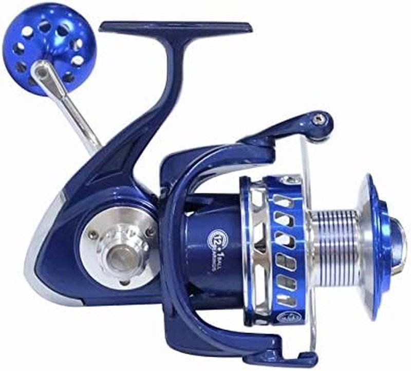 HiUmi Power Drag Saltiga Spinning Reel - Heavy Duty Sea Fishing | Sizes 4000-9000