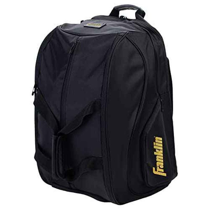 Franklin Sports Pickleball Bags - Sling Bag - Duffle Bag - Backpack for Paddles, Pickleballs + Accessories - Elite Nylon Fabric - Pickleball Equipment Bag for Men + Women - Black