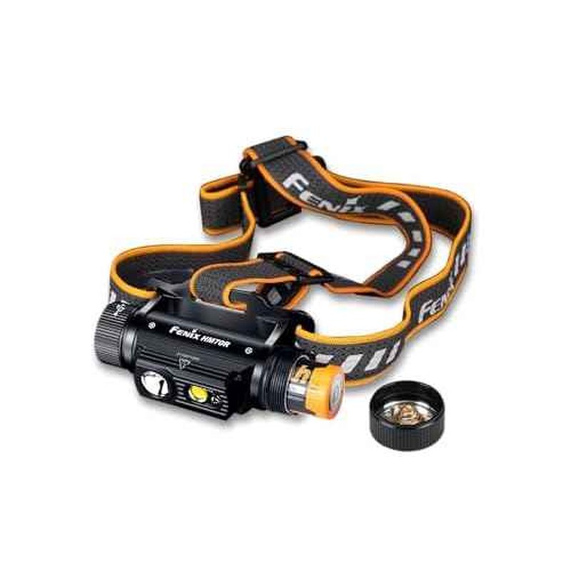Fenix HM70R Headlamp, 1600 Lumen USB-C Rechargeable with White, High CRI and Red Beams and Lumentac Organizer