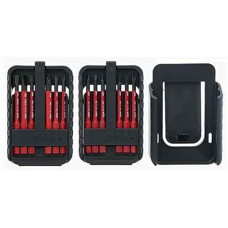 Wiha 28348 12 Piece Insulated SlimLine Blade Belt Set