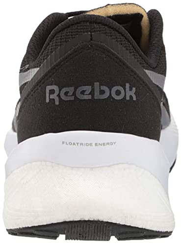 Reebok Men's Floatride Energy Daily Running Shoe, Black/Pure Grey/White, 9