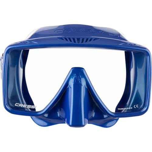 Cressi Frameless Adult Scuba Diving Mask: Wide Visibility, Silicone Skirt: SF1 : Quality Since 1946
