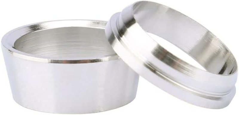 Stainless Steel 304 Compression Tube Fitting - Double Ferrule Sleeve for 3/8" Tube OD | Pack of 10 Pairs