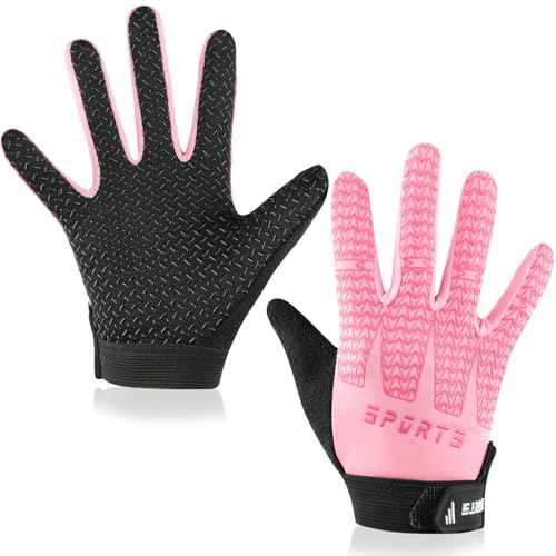 Kids Sport Cycling Glove, Non-Slip Boys Girls Kids Fishing Gloves for Child Cycling Climbing Riding Biking Outdoor Sports