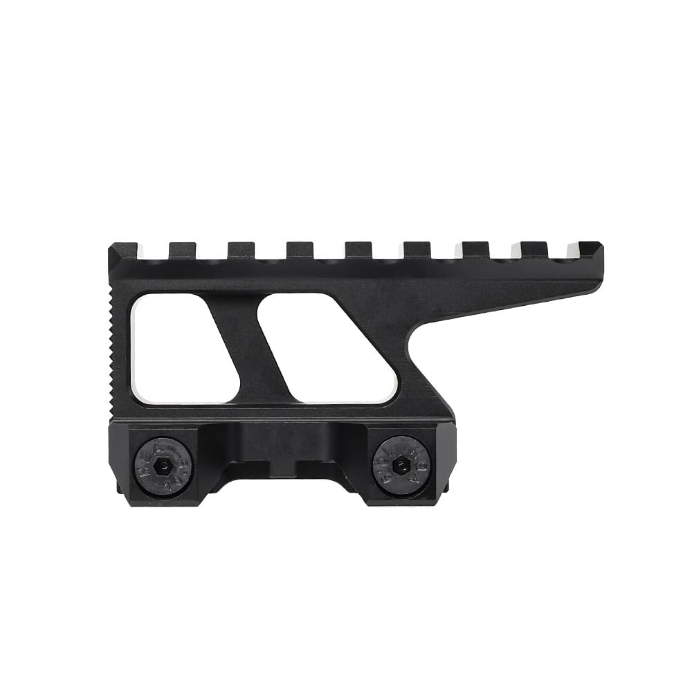 QIRUIMY 8 Slots Picatinny Riser Mount,1.76" High，Picatinny/Walker Rail Riser with a Height Increase of 1.5 Inches for Red Dots, Scopes, Optics, Flashlight