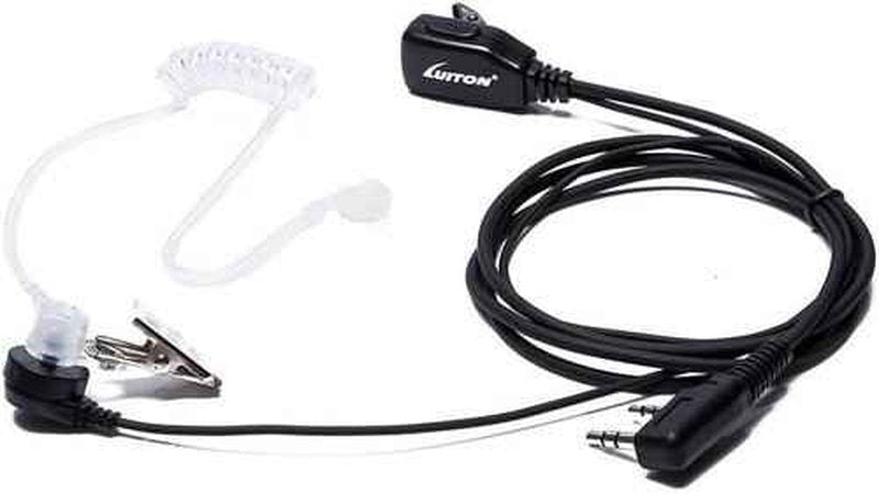 20 Pack Walkie Talkie Earpiece with Mic for BaoFeng Radio Retevis Headset for Baofeng UV-5R BF-888S Arcshell Retevis H-777 RT21 RT22 Kenwood 2 Way Radio by LUITON