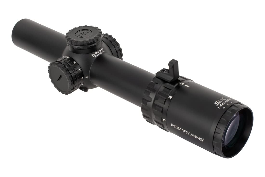 Primary Arms SLX 1-6x24 Second Focal Plane Gen IV Rifle Scope - Illuminated ACSS Aurora 5.56-Yard Reticle