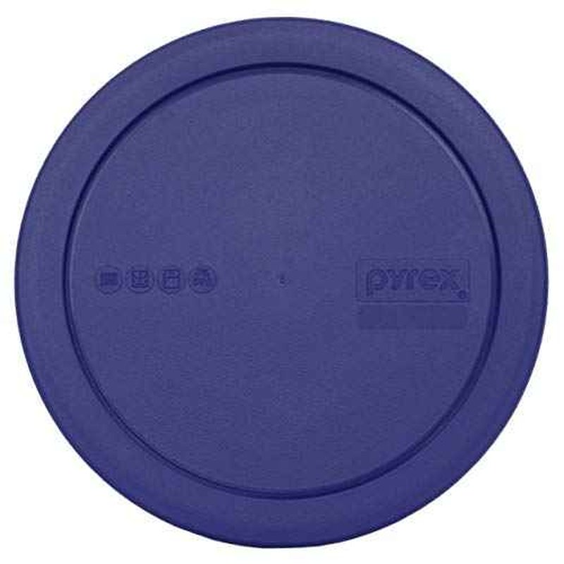 Pyrex (1) 325-PC Blue 2.5Qt, (1) 323-PC Red 1.5Qt (1) 322-PC Blue 1Qt Mixing Bowl Lids - Made in the USA