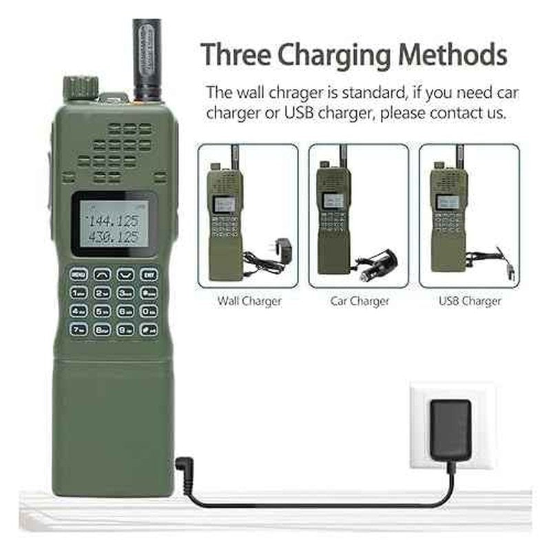 Baofeng Radio Ham Radio AR-152 10W Powerful Handheld Tactical Two Way Radio Upgraded of baofeng Radio Walkie Talkies Long Range with USB Charger Battery Full Kit