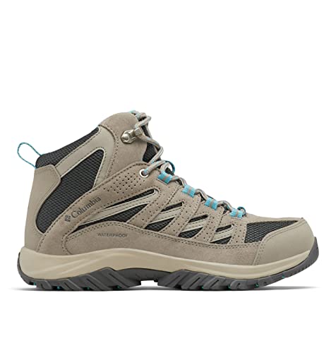 Columbia womens Crestwood Mid Waterproof Boot Hiking Shoe, New Olive, 7 US