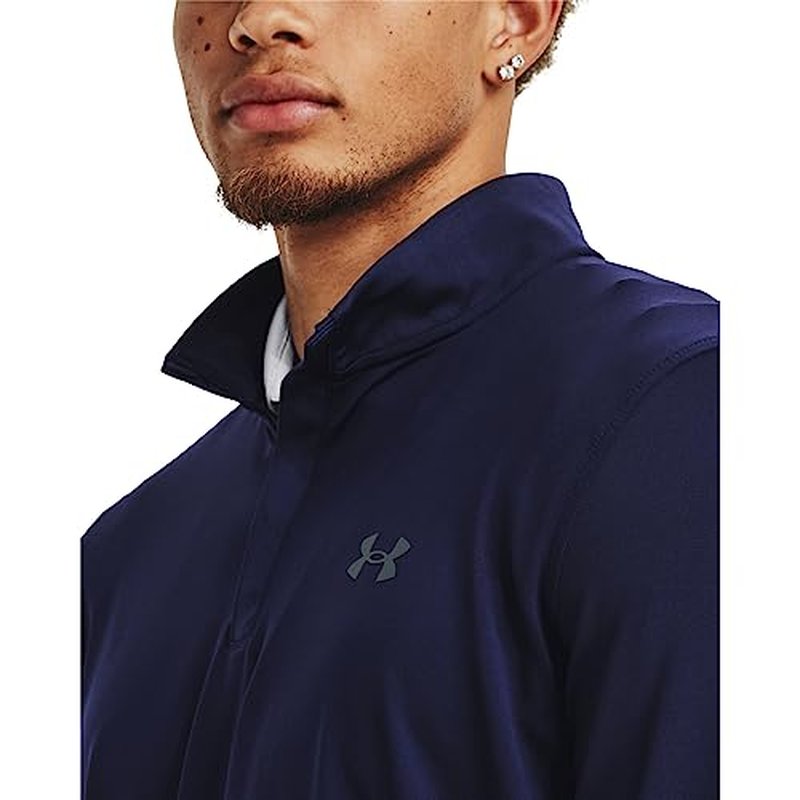 Under Armour Mens Playoff 1/4 Zip Long-Sleeve T-Shirt