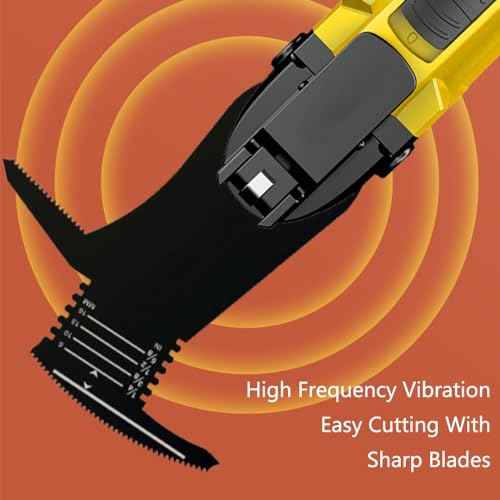 SEIWEI 3Pack Drywall Saw Blades for Multi Tools Oscillating Blades Drywall ToolMultifunctional Cutting Tool for Sawing, Slicing, Sanding, Buffing, Polishing, Shovelling, Small, Black