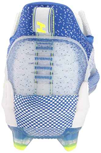 Under Armour Men's Harper 6 Low, White (102)/Team Royal, 7 M US