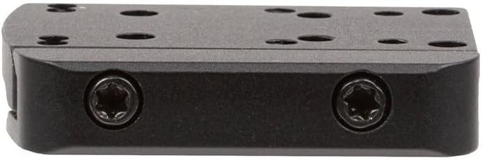Universal M1913 Low-Profile Picatinny Reflex Sight Mount - Includes Reversible Locator Dowel Pins