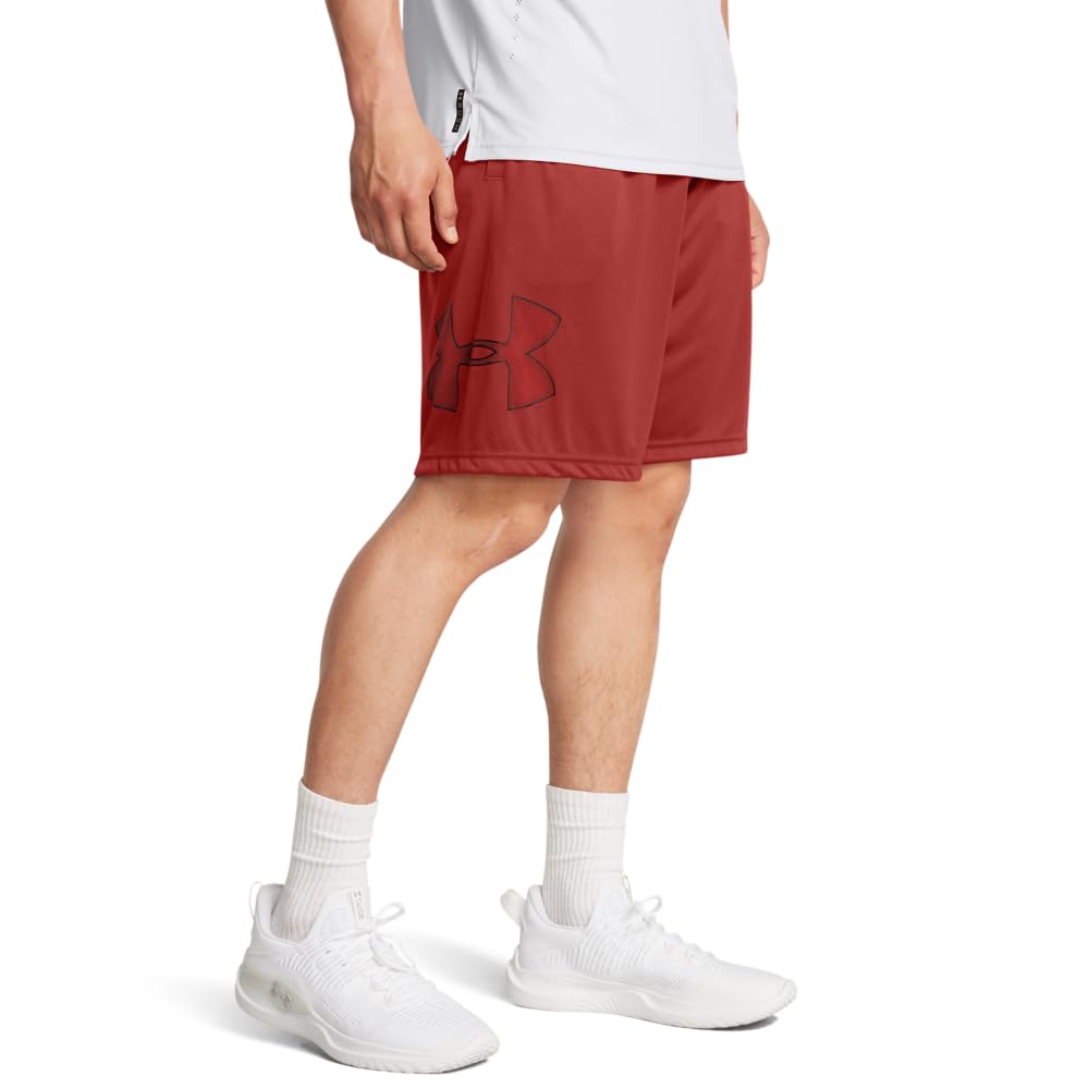 Under Armour Men's Tech Graphic 10" Shorts, (840) Earthen Orange / / Black, Large Tall