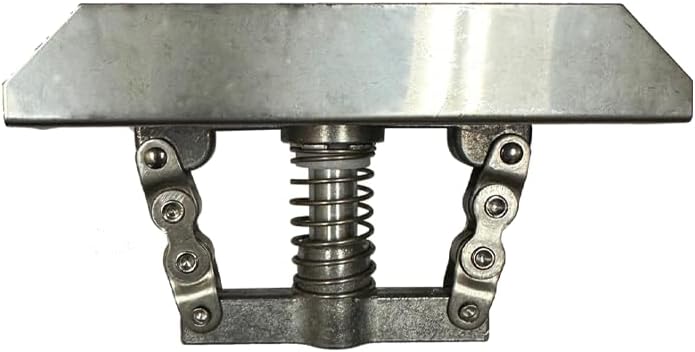 Elusive Wildlife Eliminator Spinner Plate - Raccoon & Squirrel Feed Protector | Metal Spring-Loaded Design for 12V Feeder Motor (1/4 Hub Rectangle)