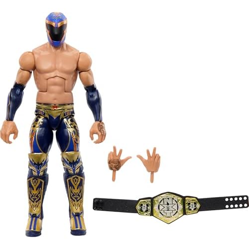 Mattel WWE Elite Action Figure & Accessories, Series #117 6-inch Collectible Axiom with 25 Articulation Points & Swappable Hands
