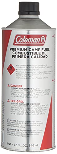 Coleman 32oz Premium Camping Fuel, All Season Efficient Fuel Canister, Ideal for Camping Lanterns & Stoves