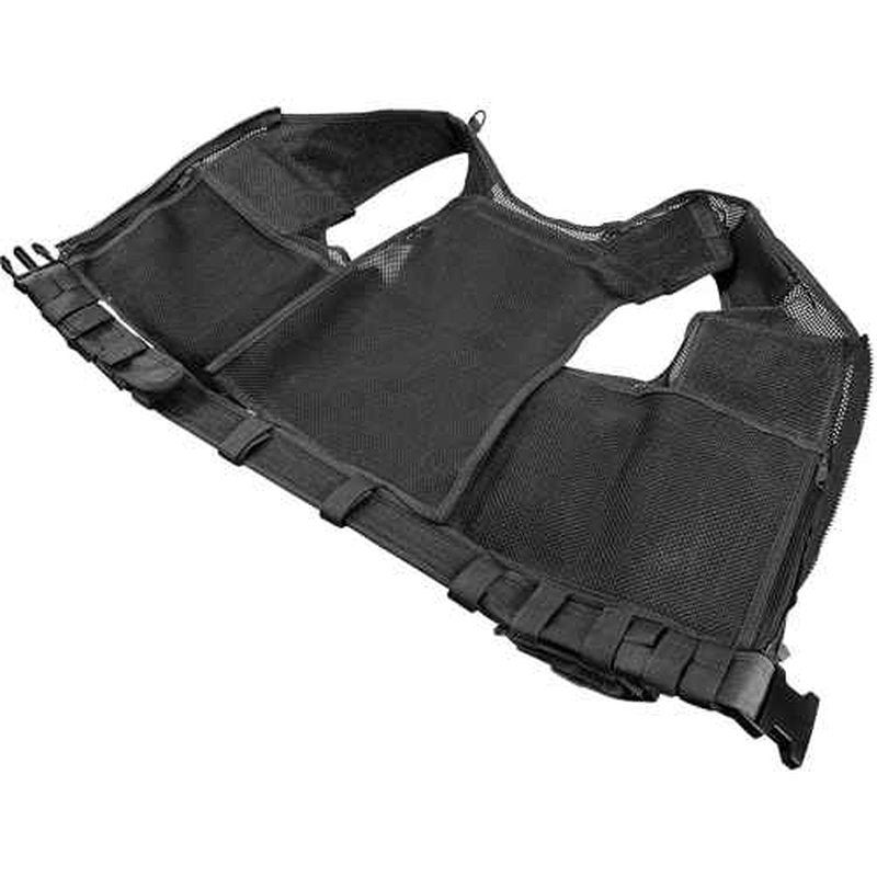 Barska Loaded Gear VX-200 Left Hand Tactical Vest with Holster, Belt, Pouches, and Pockets - for Airsoft, Paintball, and Hunting
