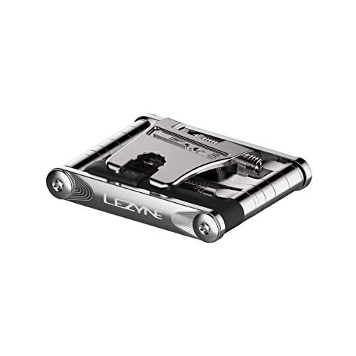 LEZYNE SV PRO 17 Bicycle Multi-Tool, Alloy Side Plates, Stainless Steel Bits, Hex 2/3/4/5/6mm, T10/T25, Phillips, Chain Breaker, Bike Tool