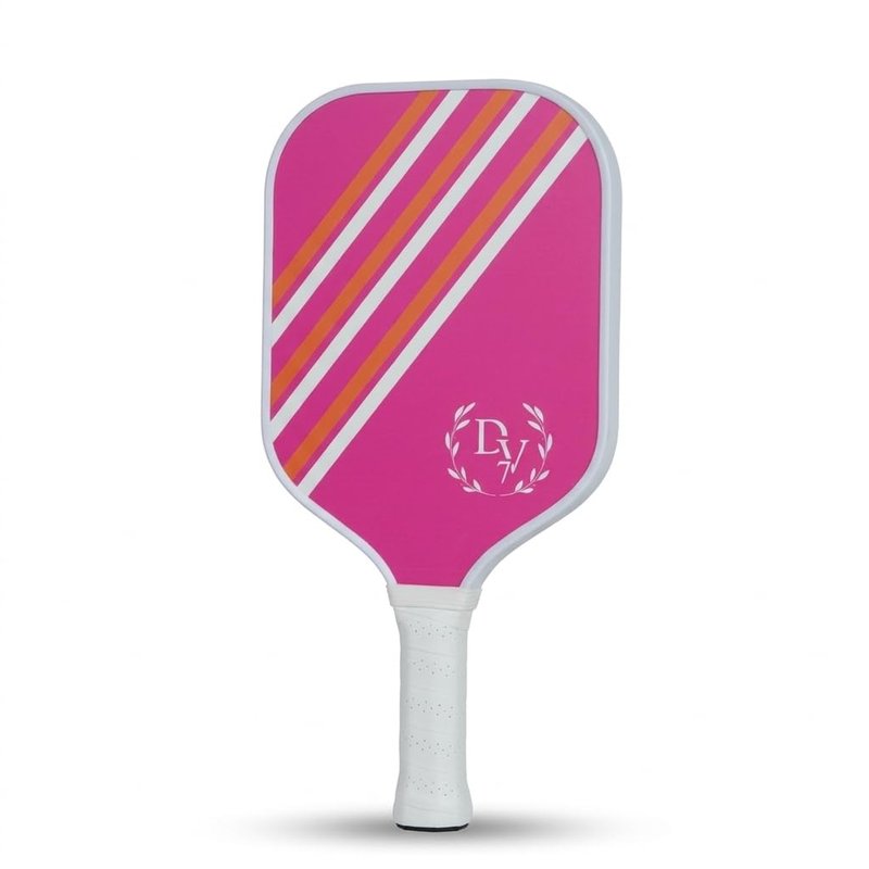 Pink Pickleball Paddle for Women – Beginner Friendly Textured Surface for Control | Lightweight Cute Pickleball Paddle | Stylish Starter Paddle to Build Confidence Fast