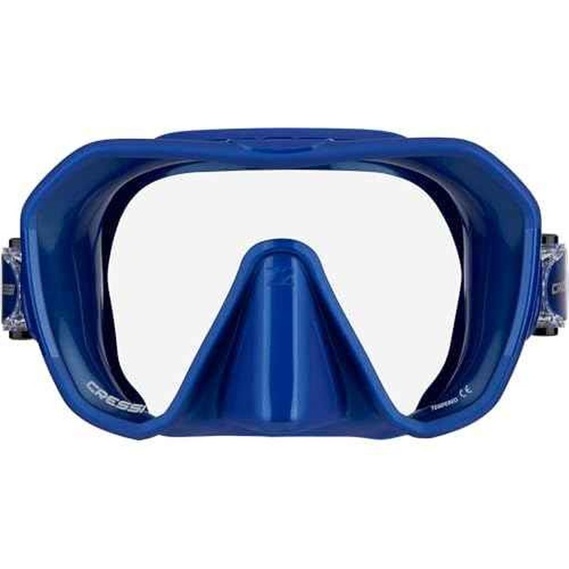 Cressi Adult Frameless Diving Mask - Wide View Mono Lens - Low Internal Volume - Pure Soft Silicone - Z2: Designed in Italy by Cressi