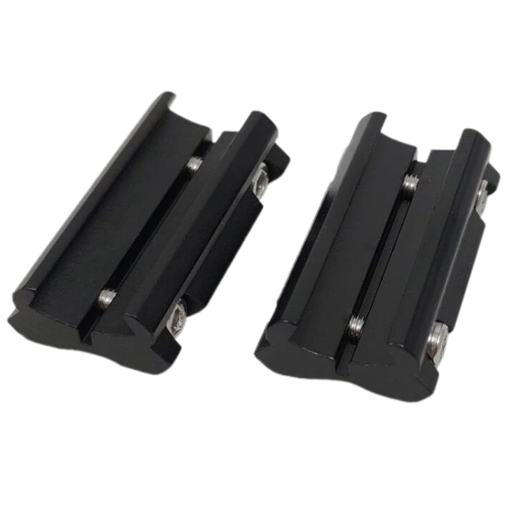 Calitte 10mm Convert to 20mm Flashlight Mount Adapter Converter
