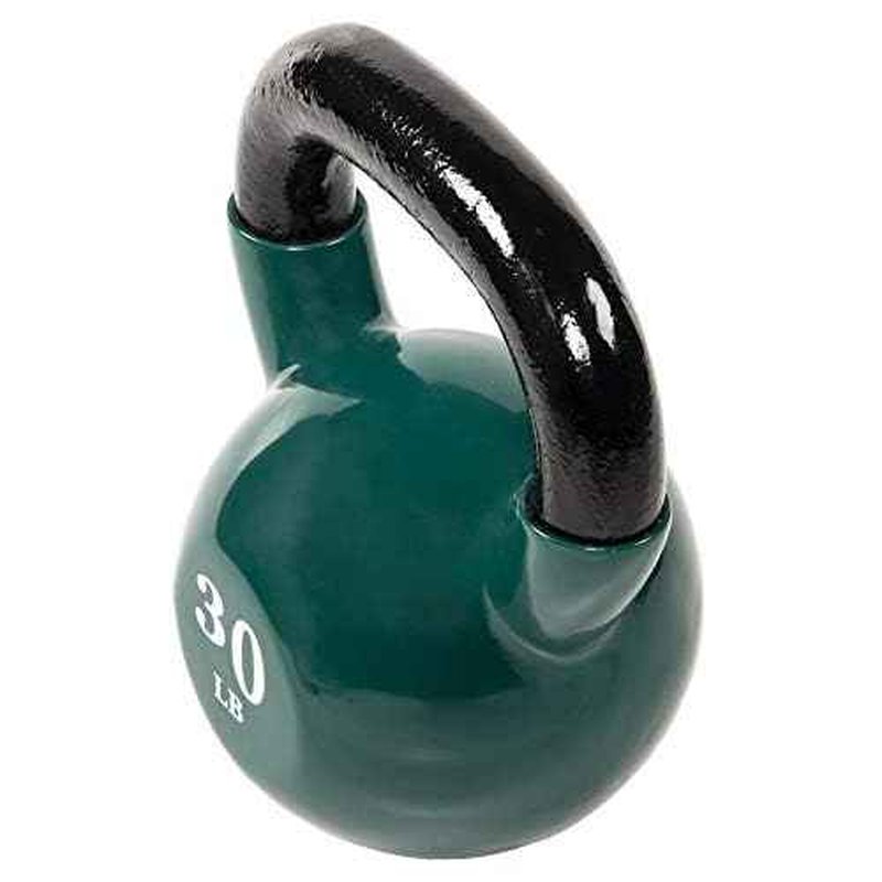 Fitvids All-Purpose Color Vinyl Coated Kettlebell, 5-50 Pounds