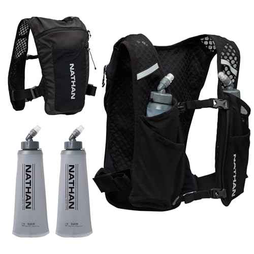 Nathan QuickStart 3.0 Hydration Pack with Hydration Bladder 4L, for Running Vest, Hiking, Walking, Marathon, Obstacle Course Run, Race