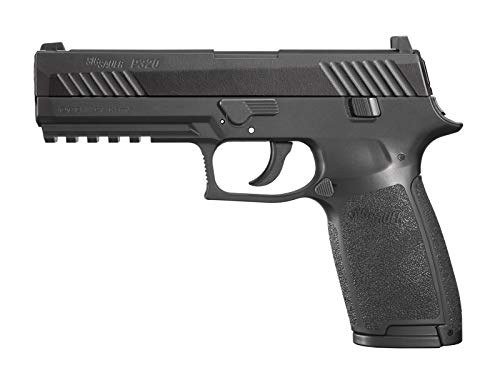 Sig Sauer P320 CO2 Semi-Auto Chambered in .177 Caliber, 12 Gram, 30 Round Blowback Next-Generation Pellet Gun Air Pistol, Black