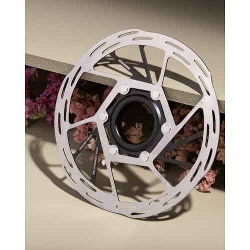 SRAM PACELINE DISC ROTOR 160mm CENTERLOCK SILVER/BLACK
