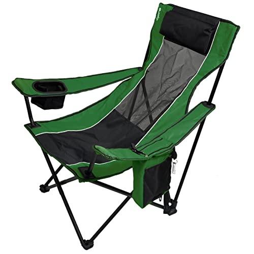 Kijaro Elite Folding Portable Sling Camping Chair - Outdoor Chair - Perfect for Chilling at Outdoor Activities, Sports Games, & Family Events