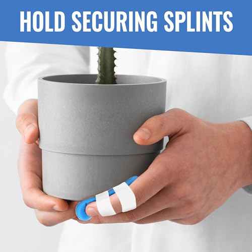 Healqu Silk Like Medical Tape - Durable Cloth Medical Tape - 1 in x 10yd, 4 Rolls - Surgical Tape Woven for Strongly Holding Large Dressings, Securing Splints, and Ideal for Long-Term Care