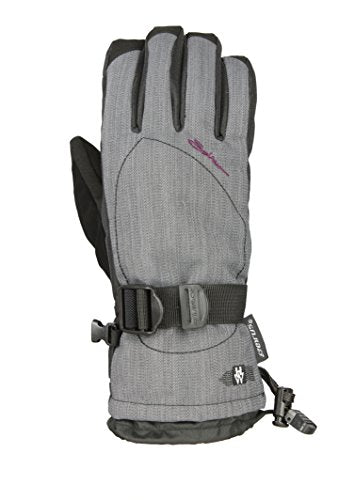 Seirus Innovation Women's Heatwave Zenith Gloves, Small, Heather Charcoal