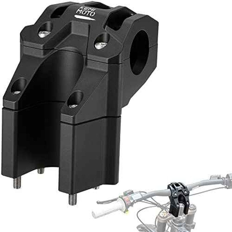 KEMIMOTO Direct Mount Riser Stem Compatible with Surron Light Bee X160 X260 Segway Talaria Electric Dirt Bike for All Mountain Downhill Enduro Freerid