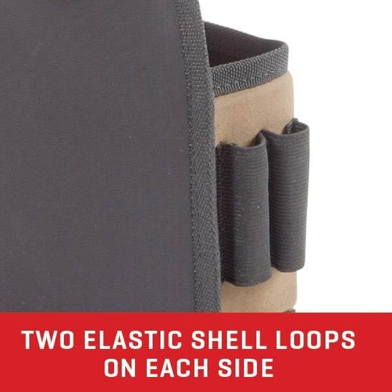 Shotgun Shell Pouch - Soft Canvas Holder for Clay, Trap & Skeet Shooting | Lightweight Hunting Gear