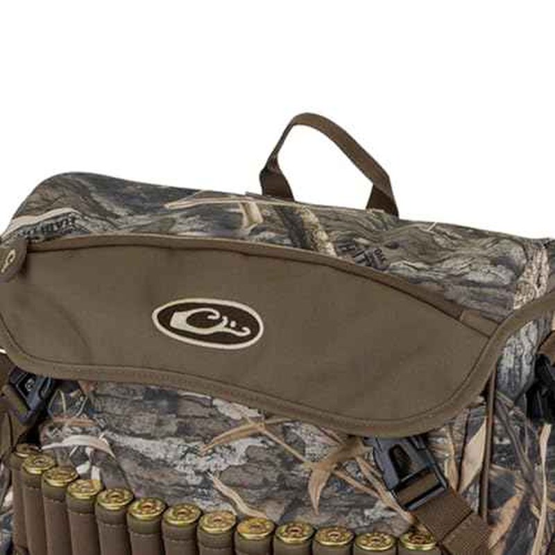DRAKE Durable Water-Resistant Versatile Waterfowl Hunting Everyday Carry Shoulder Bag 2.0 w/Adjustable Strap - 13"Lx9"Hx5"D