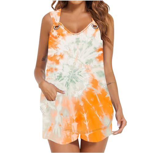 YAFINMO Your Orders Beach Floral Outfits for Women 2024 Vacation Lounge Set 2 Piece Strap Sleeveless Tank Top and Shorts Lounge Sets My Orders